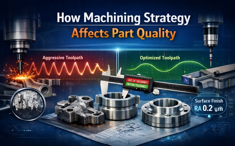 How Machining Strategy Affects Part Quality