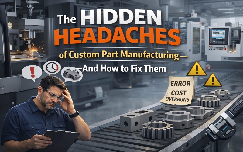 The Hidden Headaches of Custom Part Manufacturing—And How to Fix Them