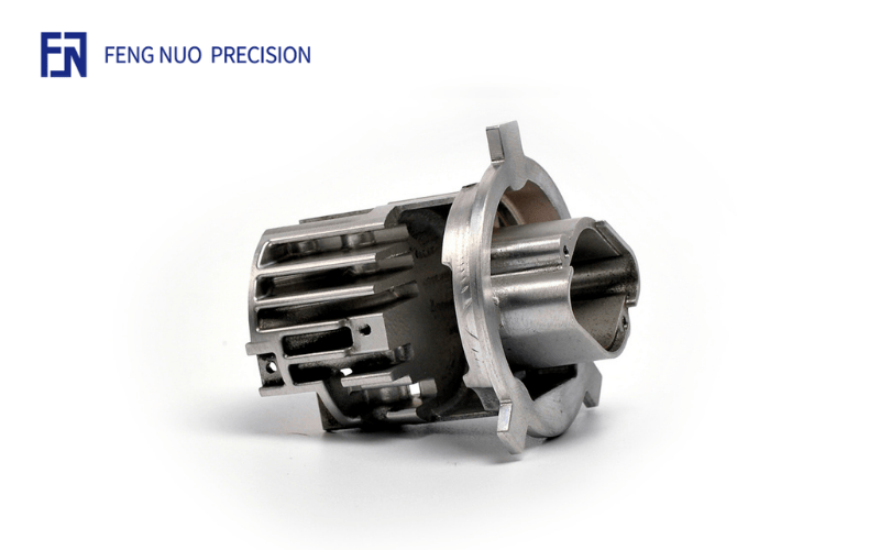 5-Axis CNC Machined Automotive Heat Dissipation Structural Components