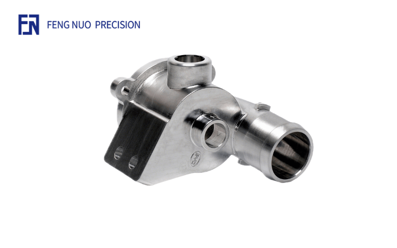 5-Axis CNC Machined Aluminum Automotive Water Pump Structural Components