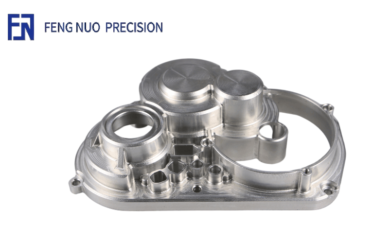 5-Axis CNC Machined Aluminum Powertrain Housing for Motorcycle Applications
