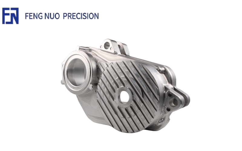 5-Axis CNC Machined Aluminum Engine Side Covers for Motorcycles