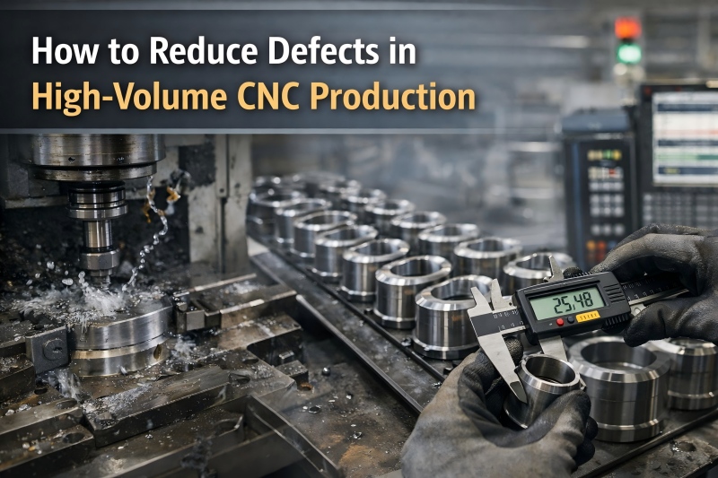 How to Reduce Defects in High-Volume CNC Production