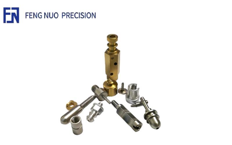 Swiss-Type CNC Machined Stainless Steel & Brass Components for Medical Device