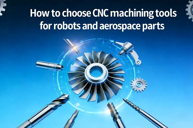 How to choose CNC machining tools for robots and aerospace parts
