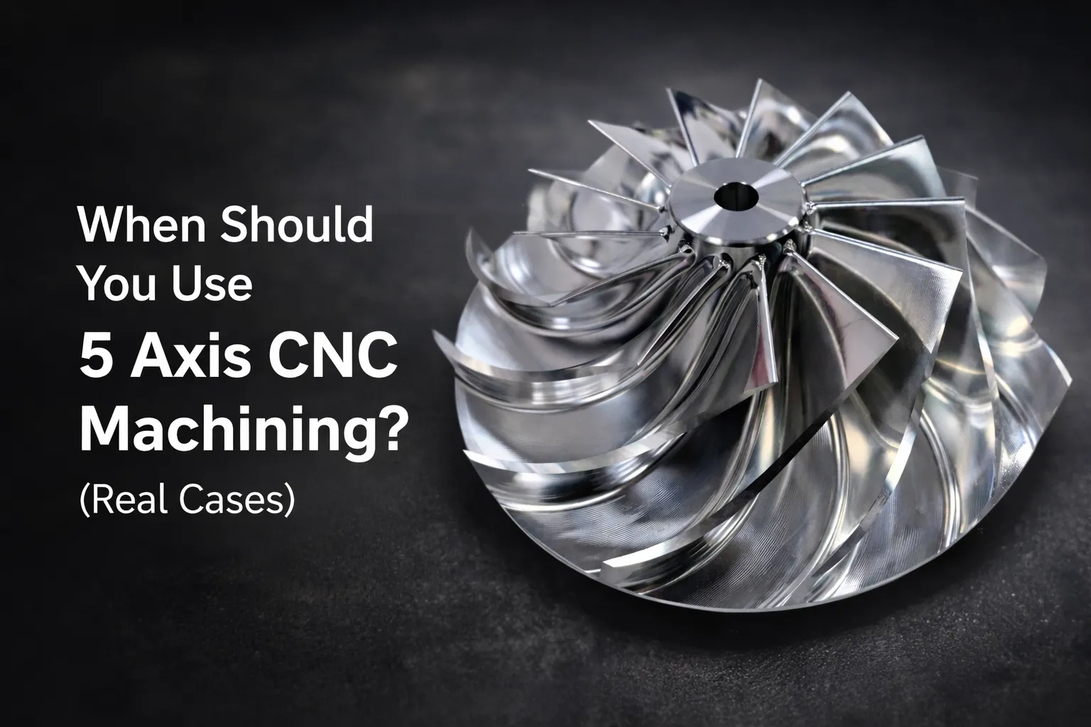 When Should You Use 5 Axis CNC Machining? (Real Cases)